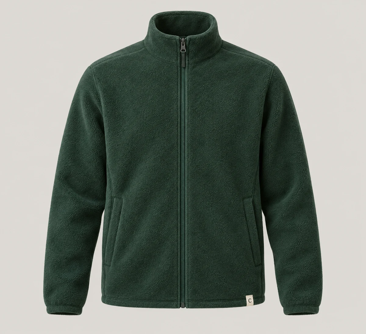 Pinewalk Full-Zip Jacket in Pine, front view
